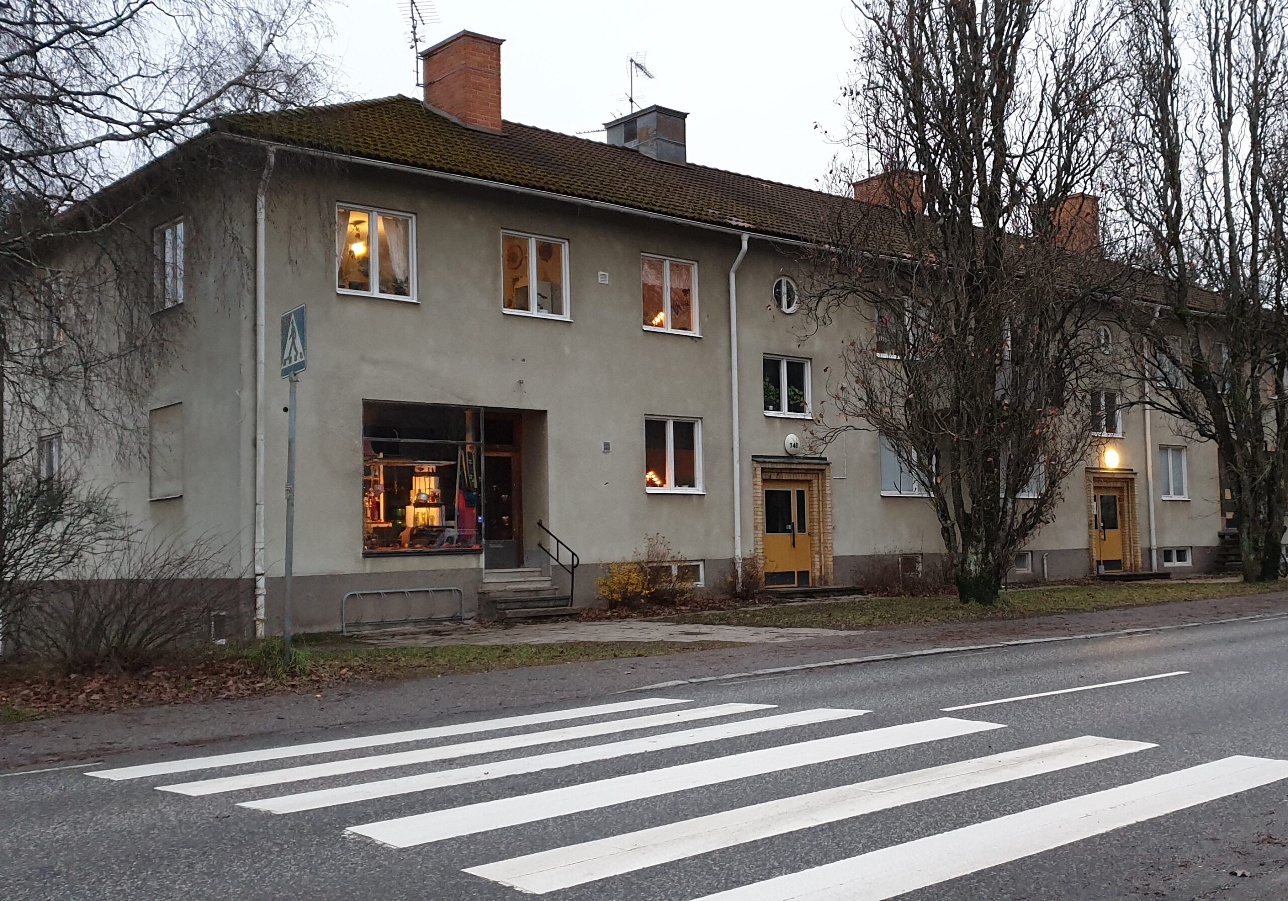 Fasad Storgatan 14